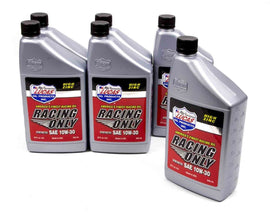 LUCAS OIL 10610-6 Synthetic Racing Oil 10w30 6x1 Qt