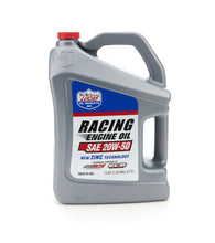Load image into Gallery viewer, LUCAS OIL 10621 SAE 20w50 Racing Oil 5 Quart Bottle