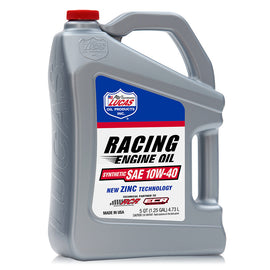 LUCAS OIL 10911 10w40 Synthetic Racing Oil 5 Quart Bottle