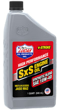 Load image into Gallery viewer, LUCAS OIL 11196 Synthetic Blend 10w40 SXS Oil 1 Quart