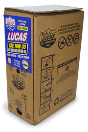 LUCAS OIL 18002 SAE 10W30 Motor Oil 6 Gallon Bag In Box
