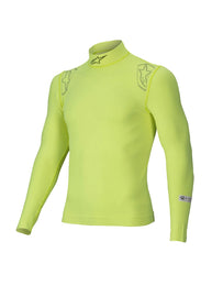 ALPINESTARS USA 4750325-55-M/L Underwear Top ZX EVO V3 Flu Ylw Med/Lrg Long Slv