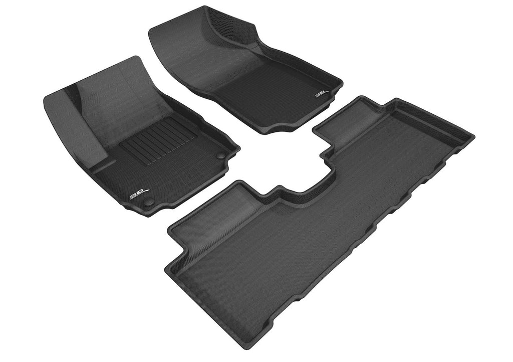 3D MAXPIDER L1GM02301509 GMC Terrain 18-   Kagu F loor Liner 1&2nd Row Blk