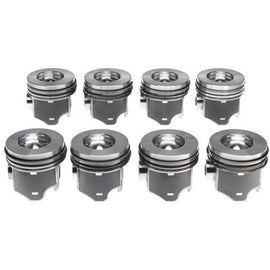 MAHLE ORIGINAL/CLEVITE 2243503WR040 Piston Set w/Rings Ford 6.0L Diesel 8pk