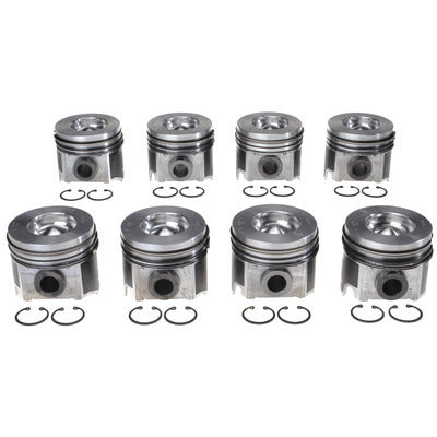 MAHLE ORIGINAL/CLEVITE 2243503WR Piston Set w/Rings Ford 6.0L Diesel 8pk