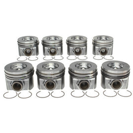 MAHLE ORIGINAL/CLEVITE 2243666WR Piston Set w/Rings Ford 6.4L Diesel 8pk