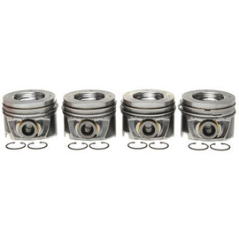 MAHLE ORIGINAL/CLEVITE 2243708WR Piston Set w/Rings   4pk GM 6.6L Duramax LH