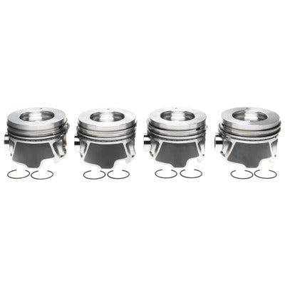 MAHLE ORIGINAL/CLEVITE 2243709WR Piston Set w/Rings   4pk GM 6.6L Duramax RH