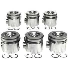 MAHLE ORIGINAL/CLEVITE 2243732WR Piston Set w/Rings Dodge Cummins 6pk