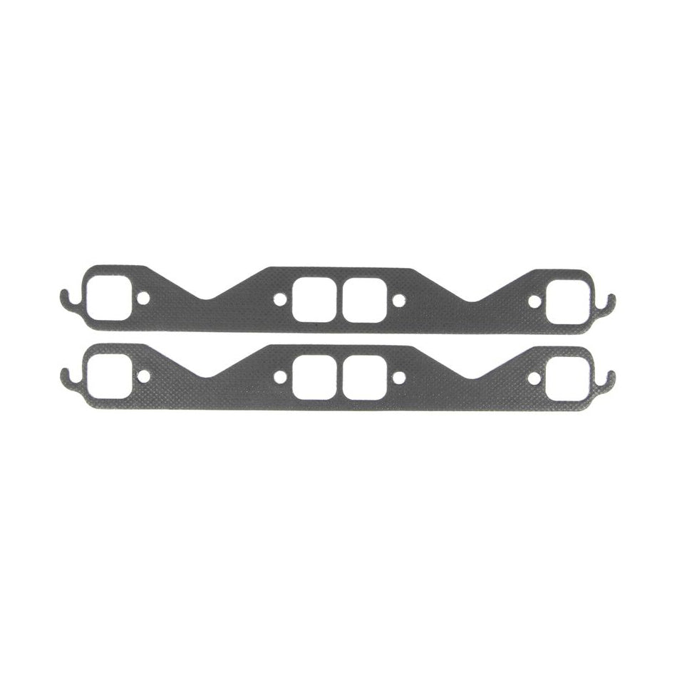 MAHLE ORIGINAL/CLEVITE MS19975 Header Gasket Set - SBC Sq. Port 1.450 x 1.450