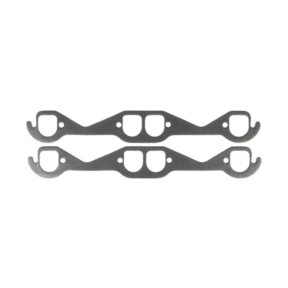 MAHLE ORIGINAL/CLEVITE MS19985 Header Gasket Set - SBC D-Port 1.500 x 1.675