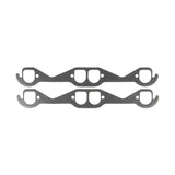 MAHLE ORIGINAL/CLEVITE MS19985 Header Gasket Set - SBC D-Port 1.500 x 1.675