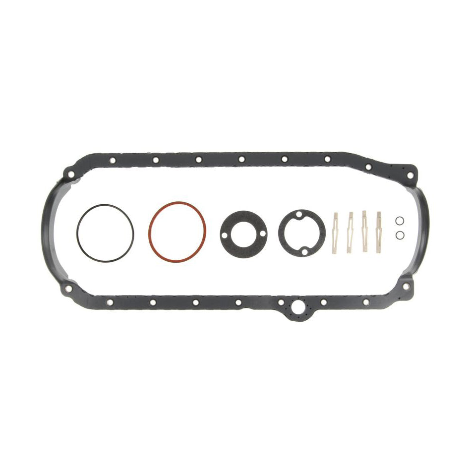 MAHLE ORIGINAL/CLEVITE OS32496B Oil Pan Gasket Set - SBC 86-91 w/1-Piece Rr Main