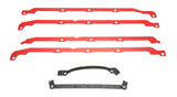 MAHLE ORIGINAL/CLEVITE OS32512 Oil Pan Gasket Set - BBC Gen-4 Notched Side Rail