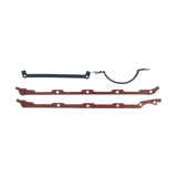 MAHLE ORIGINAL/CLEVITE OS32513 Oil Pan Gasket Set - BBC Gen-4 Notched Side Rail