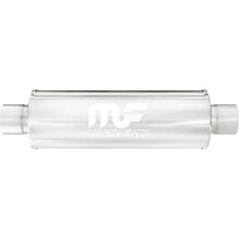 Load image into Gallery viewer, MAGNAFLOW PERF EXHAUST 10415 MagnaFlow Performance 10415 Stainless Steel Bullet Muffler with Center Inlet and Outlet