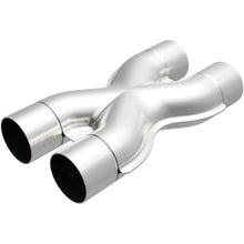 Load image into Gallery viewer, MAGNAFLOW PERF EXHAUST 10792 Stainless Tru-X Crossover 3in Dual
