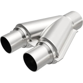 MAGNAFLOW PERF EXHAUST 10798 Stainless Y-Pipe Dual 3in Inlet/3in Outlet