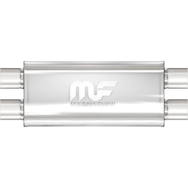 MAGNAFLOW PERF EXHAUST 12468 Stainless Muffler 2.5in Dual In / Dual Out