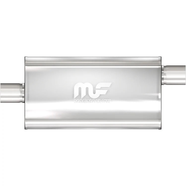 MAGNAFLOW PERF EXHAUST 12589 Stainless Muffler 3in Center In / Offset Out