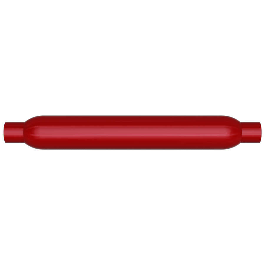 MAGNAFLOW PERF EXHAUST 13134 MagnaFlow Performance Exhaust 13134 Red Pack Aluminized Muffler with 2-Inch Center Inlet and Outlet