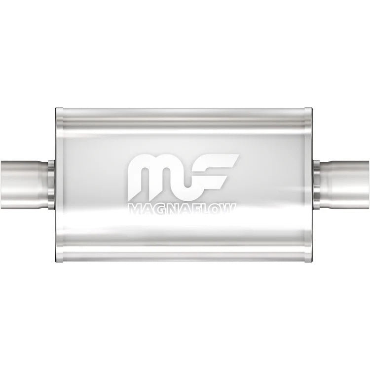 MAGNAFLOW PERF EXHAUST 14153 Stainless Race Muffler 4in In/Out