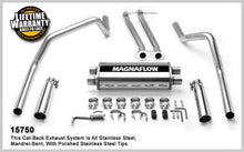 Load image into Gallery viewer, MAGNAFLOW PERF EXHAUST 15750 MagnaFlow Performance 15750 Cat-Back Exhaust Kit for 1996-1998 GM Full-Size Trucks with 5.7L Engine