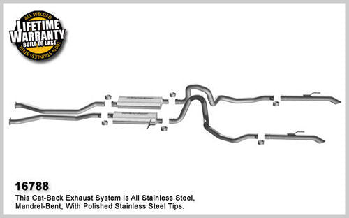 MAGNAFLOW PERF EXHAUST 16788 Cat-Back Exhaust Kit