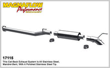 Load image into Gallery viewer, MAGNAFLOW PERF EXHAUST 17115 MagnaFlow Performance Exhaust 17115 Cat-Back Exhaust for 2005-2012 Toyota Tacoma 4.0L