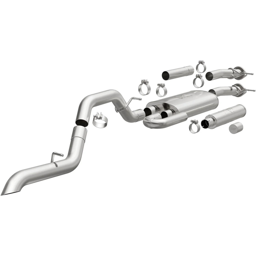 MAGNAFLOW PERF EXHAUST 19569 MagnaFlow Overland Series Cat-Back Exhaust System 19569 for 2015-2022 Chevrolet Colorado and GMC Canyon 3.6L