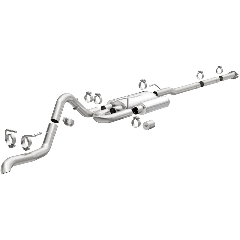 MAGNAFLOW PERF EXHAUST 19585 MagnaFlow Overland Series Cat-Back Exhaust System 19585 for 2005-2015 Toyota Tacoma 4.0L