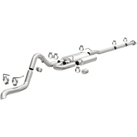 MAGNAFLOW PERF EXHAUST 19585 MagnaFlow Overland Series Cat-Back Exhaust System 19585 for 2005-2015 Toyota Tacoma 4.0L