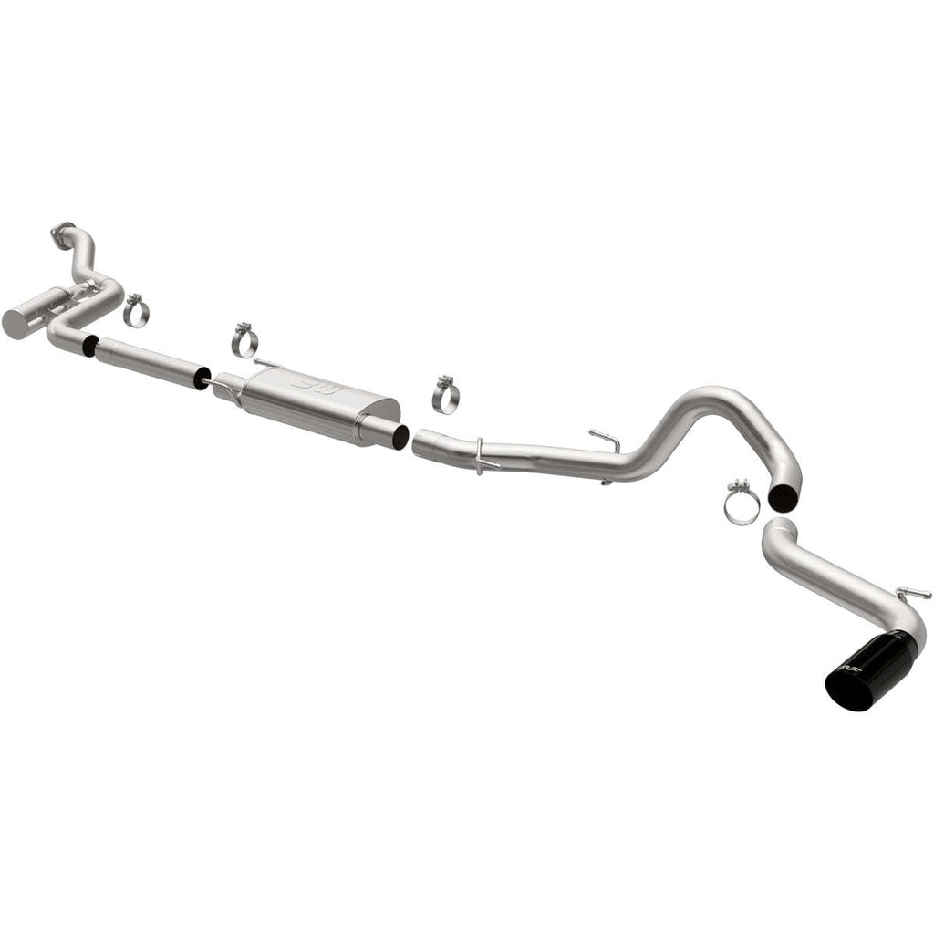 MAGNAFLOW PERF EXHAUST 19680 MagnaFlow Performance 19680 SPEQ Series Cat-Back Exhaust for 2024-2026 Toyota Tacoma 2.4L, Single Exit Black Chrome Tip
