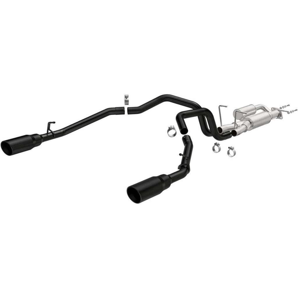 MAGNAFLOW PERF EXHAUST 19685 MagnaFlow Performance Exhaust 19685 SPEQ Series Cat-Back Exhaust for 2025-2026 Ram 1500 3.0L, Dual Exit with Black Tips