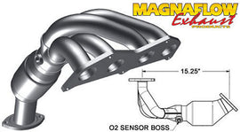 MAGNAFLOW PERF EXHAUST 49291 MagnaFlow Performance Exhaust Manifold Kit for Toyota 2.4L 2002-2009