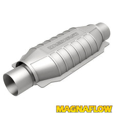Load image into Gallery viewer, MAGNAFLOW PERF EXHAUST 94006 SS Cat Converter Oval Universal 2.50 In/Out