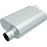 MAGNAFLOW PERF EXHAUST R23043 Rumble Aluminizd Muffler 3in Offset In/Out