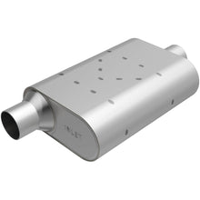 Load image into Gallery viewer, MAGNAFLOW PERF EXHAUST R33041 Rumble Stainless Muffler 3in Offset/Center