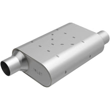 Load image into Gallery viewer, MAGNAFLOW PERF EXHAUST R33043 Rumble Stainless Muffler 3in Offset/Offset
