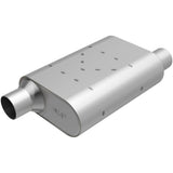 MAGNAFLOW PERF EXHAUST R33043 Rumble Stainless Muffler 3in Offset/Offset