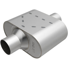 Load image into Gallery viewer, MAGNAFLOW PERF EXHAUST R37428 Rumble Stainless Muffler 3in Center/Center