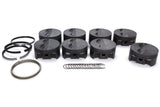 MAHLE PISTONS 197724930 SBC PowerPak Piston Set 4.030 Bore Flat-Top -9cc