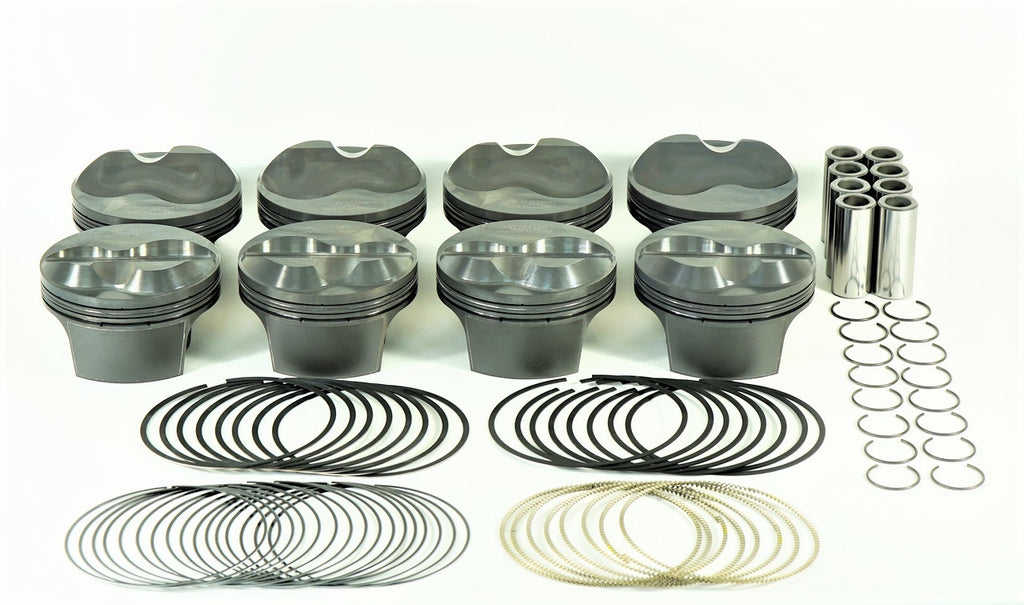 MAHLE PISTONS 197754130 SBC Dome Powerpak Piston Set 4.030 Bore +12cc