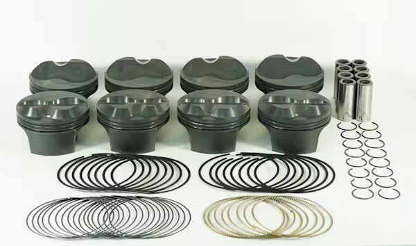 MAHLE PISTONS 197754140 SBC Dome Powerpak Piston Set 4.040 Bore +12cc