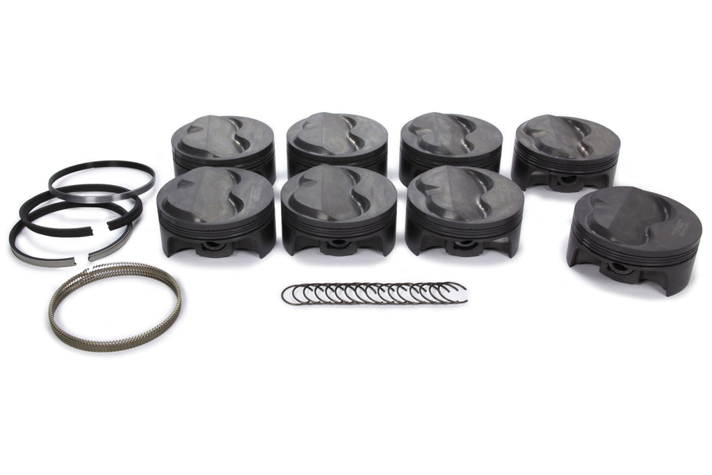 MAHLE PISTONS 197754725 SBC PowerPak Domed Piston Set 4.125 Bore