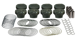MAHLE PISTONS 197754925 MAHLE PISTONS LS FT PowerPak Piston Set with 4.125 Inch Bore and Flat Top Design