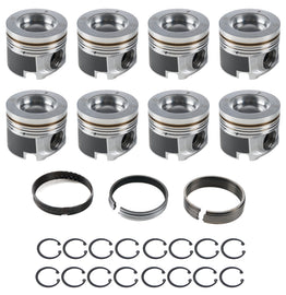 MAHLE PISTONS 197987855 MAHLE PISTONS Duramax PowerPak Piston Set 4.055 in Bore for 6.6L LP5 Engines