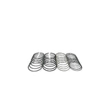 MAHLE PISTONS 4145MS-112 Piston Ring Set 4.145 Bore File Fit