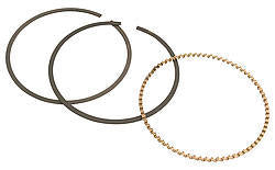 MAHLE PISTONS 4380MS MAHLE PISTONS 4380MS Piston Ring Set for 4.375-inch Bore - File Fit, Standard Tension, Plasma Moly Coating