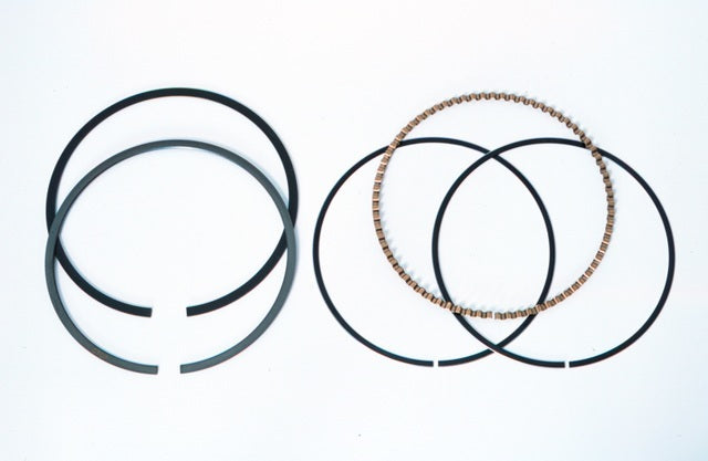 MAHLE PISTONS 4615SL-043 MAHLE Pistons Piston Ring Set for 4.610 Inch Bore with 0.043 Inch Gap - Steel, Low Tension, Phosphate Coated, 8-Cylinder Kit